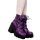Killstar Platform Boots - Broom Rider Glitter Purple