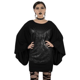 Killstar Mini vestido de túnica - Satan Is A Woman Kimono