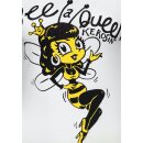 Queen Kerosin Camiseta - Bee A Queen Blanco