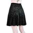 Killstar Velvet Mini Skirt - Sanna