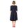 Robe vintage rétro Banned - Cheeky Check Navy S