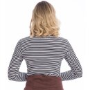 Banned Retro Long Sleeve Top - Winter Stripe XL