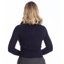 Banned Retro Cardigan - Bow Dreaming Navy