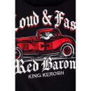 King Kerosin Zip Hoodie - Red Baron S