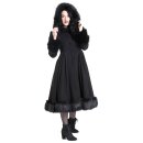 Hell Bunny Vintage Coat - Elvira Black