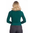 Banned Retro Cardigan - Bow Dreaming Verde