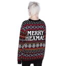 Killstar Knitted Christmas Sweater - Hail Santa XS