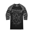 Killstar 3/4-Sleeve Raglan T-Shirt - Wake From Death XXL