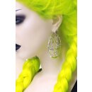 Killstar Earrings - Lifes A Witch Large Silver