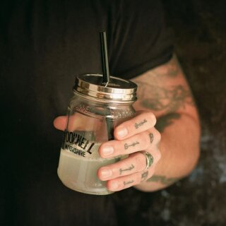 ODonnell Moonshine Lid - Drinking Straw Opening