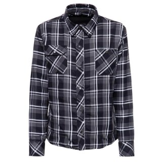 King Kerosin Shirt-Jacket - Blanko B/W