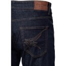 King Kerosin Jeans Trousers - Robin Selvedge Dark Blue
