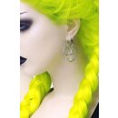 Killstar Earrings - Lifes A Witch Small Silver