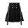 Killstar Pleated Mini Skirt - Dark Academy Black