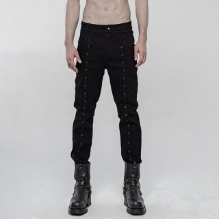 Punk Rave Jeans Trousers - To Drown A Rose S