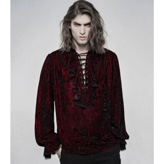 Punk Rave Gothic Shirt - Hamlet Berryblood S