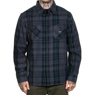 Sullen Clothing Flannel Shirt - Electric XXL