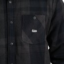 Sullen Clothing Flannel Jacket - Asphalt L