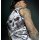 Hyraw Camiseta de baloncesto - White Blazon M