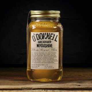 ODonnell Moonshine Liquor - Macadamia 700ml