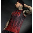 Hyraw Camiseta de baloncesto - Lucifer Red L