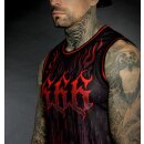 Hyraw Camiseta de baloncesto - Lucifer Red XL