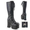 DemoniaCult Plateaustiefel - Charade-150