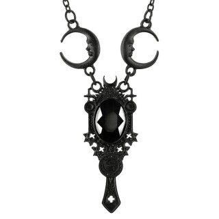 Restyle Necklace - Dark Mirror Black