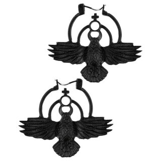 Restyle Earrings - The Crow