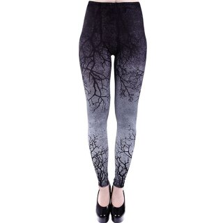 Legging Restyle - Gray Branches