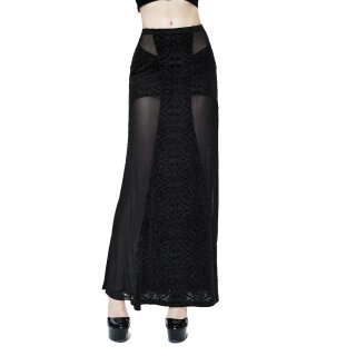 Devil Fashion Maxi Skirt - Crucified M