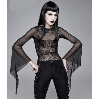 Devil Fashion Gothic Top - Deathkeeper L
