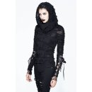 Devil Fashion Hooded Top - Wasted S