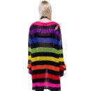 Killstar Knitted Sweater - Over The Rainbow