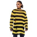 Killstar Knitted Sweater - Busy Bee XS