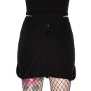 Killstar Mini Skirt - Pretty Kitty Black XS