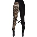 Killstar Pantaloni Jeans - Def Leopard Leo