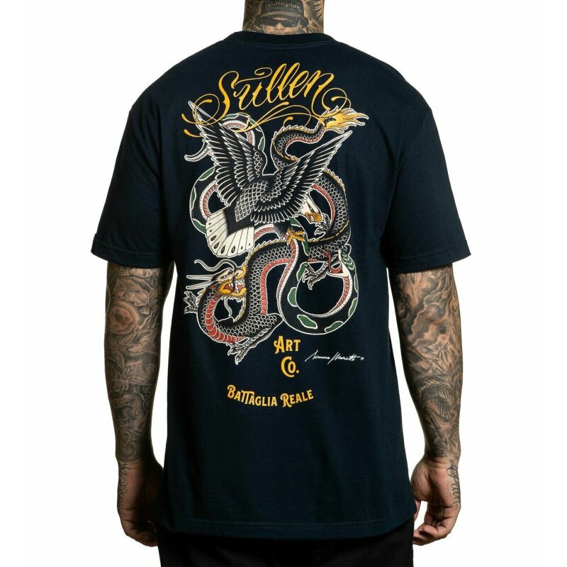 Sullen Clothing T-Shirt - Battagia Reale Navy XL