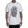Sullen Clothing Camiseta - Chase The Dragon Blanco S