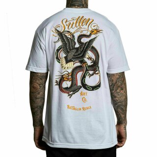 Sullen Clothing T-Shirt - Battagia Reale Blanc XXL
