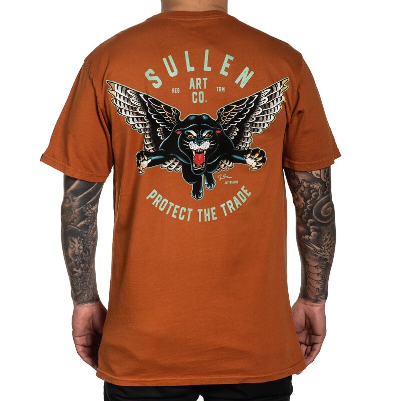 Sullen Clothing T-Shirt - Blaq Magic Texas Orange S