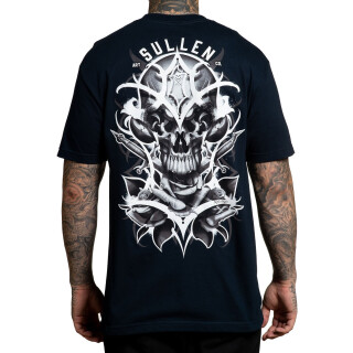 Sullen Clothing Camiseta - Amp Art Navy XXL