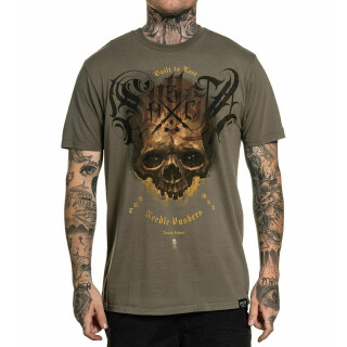 Sullen Clothing Camiseta - Olive Skull S