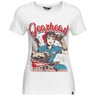 T-shirt Queen Kerosin - Gearhead Blanc XL
