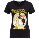 Queen Kerosin T-Shirt - Girl Gang Schwarz 4XL