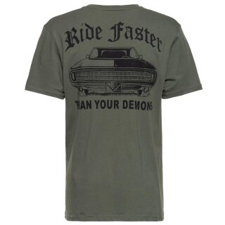 King Kerosin T-Shirt - Faster Than Your Demons 4XL