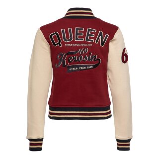 Queen Kerosin chaqueta de la universidad - QK69 XS