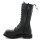 Angry Itch Faux Leather Boots - 14-Eye Ranger Black