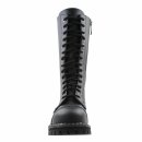 Angry Itch Faux Leather Boots - 14-Eye Ranger Black 41