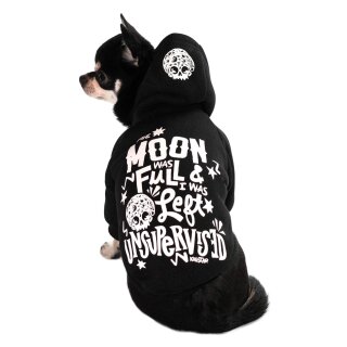 Killstar Sudadera para perros - Full Moon Hoodie XXL